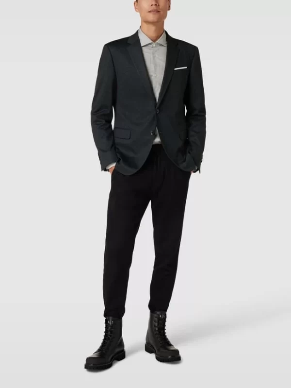 Blitzangebot ? JOOP! Collection 2-Knopf-Sakko Mit Reverskragen Modell ‘Herby’ – Marineblau ? 1