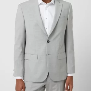 Schlussverkauf ? Pierre Cardin Modern Fit 2-Knopf-Sakko Mit Stretch-Anteil Modell ‘Grant’ – ‘Futureflex’ – Hellgrau ? 14